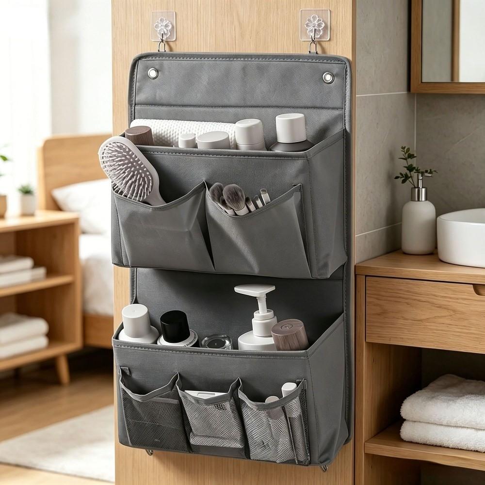 Organizzatore da parete multi-scomparto Organizzatore portaoggetti multi-tasche Borsa da appendere Armadio