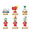 Neue Plants VS Zombies 2 Bausteine Spielzeug Große Welle Strand Abenteuer Kleine Partikel PVZ Zukünftige Szene Steine Kinderspielzeug Geschenk