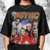 Hot NSYNC Christmas Music Forever Christmas Gift Gift For Fans Black S5XL LW457 Unisex T-Shirt