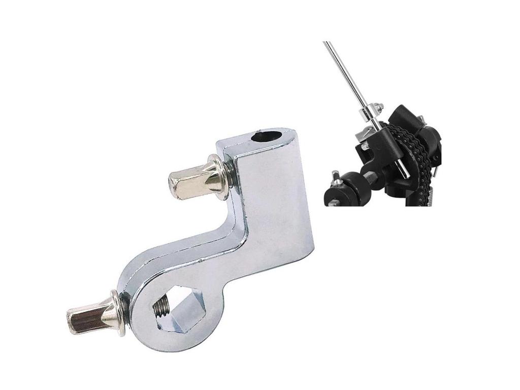 Double Pedal Rack Tom Jazz Drum Hammer Head Fixing Connector