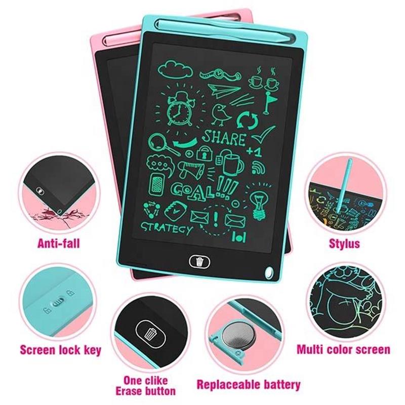8.5/12inch LCD Writing Tablet Drawing Board Children's Graffiti Sketchpad Handwriting Blackboard Magic Drawing Board Toys