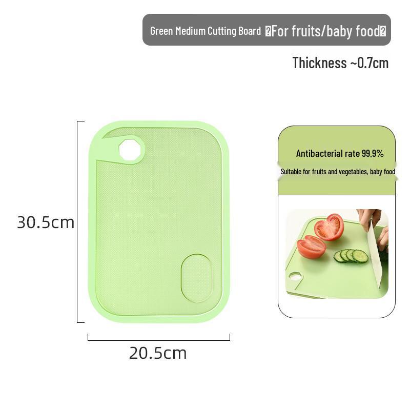 Abdo Antibacterial Double-Sided Rubber Cutting Board