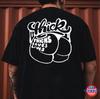 THICK THIGHS SAVE LIVES Sexy A*s Graphic Black Print Unisex T-Shirt
