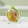 Creative Ice Cube Mold with Straps Straws Ice Maker Portable Plastic Ice Cup Kettle Outdoor Fitness Drink Bottle Ice Cube Tray