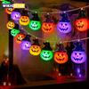 Pumpkin String Lights For Easter, Halloween, Christmas Room Decor RGB String Lights Indoor Lamps Outdoor Decor Lights