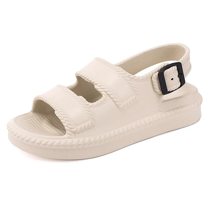 Fashion 2025 Women'S Shoes Lightweight Women'S Sandals Flat Sandals Soft Sole Breathable Women'S Summer Sandals Cheap Shoes Clearance