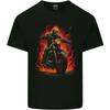 Skull Biker Motorcycle Motorbike Grim Reaper 31 Unisexs Light Cotton TShirt