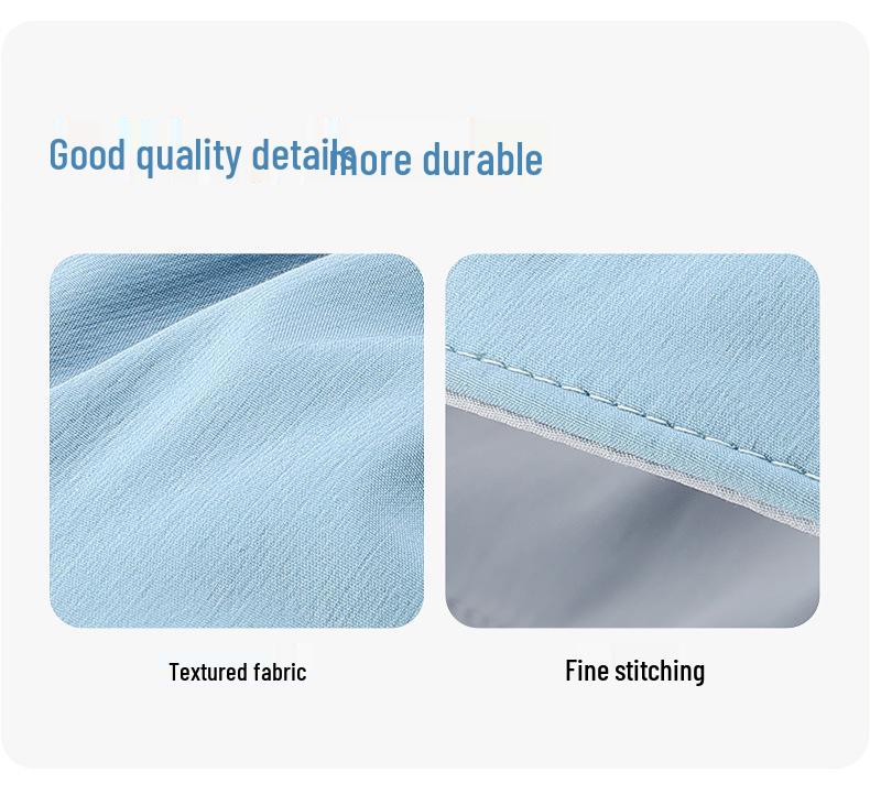 Women's Lightweight Sunshade Cap - Rollable, Breathable, UV Protection, Hair Tie Included