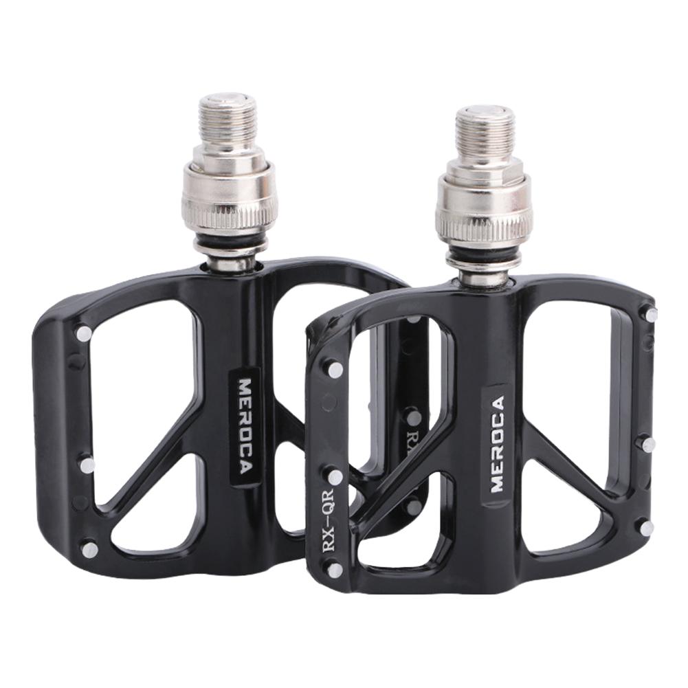 Bicycle Quick Release Pedals Seal 3 Bearing Folding Bicycle Pedals Non-Slip Bicycle Platform Pedals Bicycle Accessories