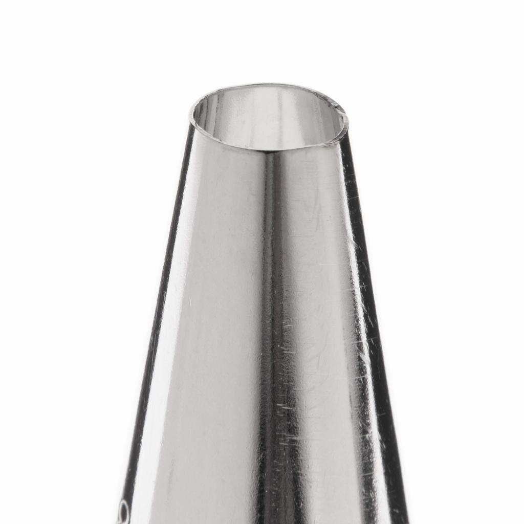 Endo Shoji Commercial Use Case of Nozzle Set, Round, No. 1-15 (Set of 15), 18-8 Stainless Steel, Made in Japan, WKT40