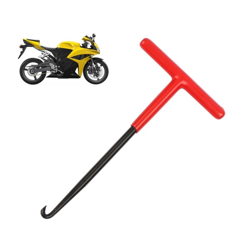 Motorcycle Stainless Steel Exhaust Stand Spring Hook Puller Tool Motocross Dirt Bike Motorcycle Accessories