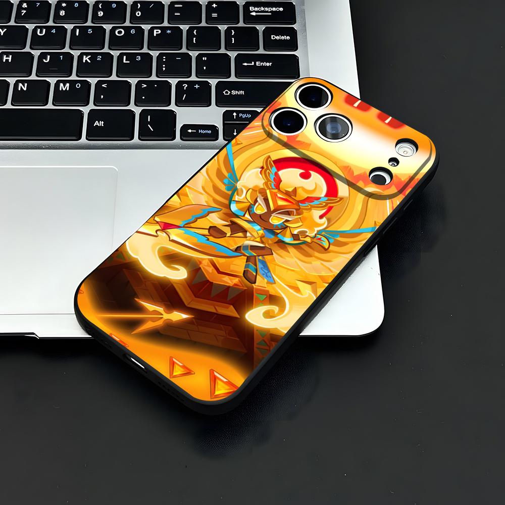 

Чохол для телефону C-Cookie Run K-Kingdom Для IPhone 17 Air 16 E Pro Max 15 14 13 Mini 12 Pro 11 Max Plus Чорний М який iPhone 11