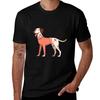 Dalmatian Dog Wearing A Red Sweater Tshirt Casual Daily Outfit Tshirt