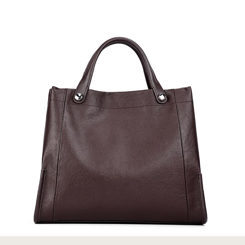 Women's Soft Cow Leather Shoulder Bags Female Retro Popular Real Cowhide Crossbody Bag Ladies Fashi Luxury Designer Handbags