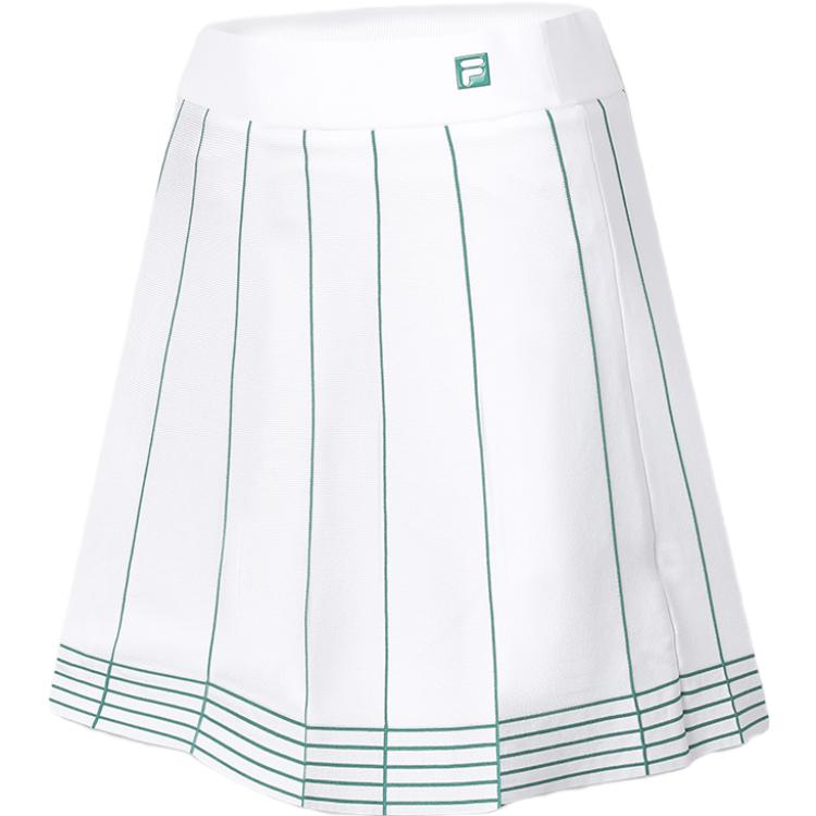 

New FILA Golf Series Casual Short Skirts Women s White A11W335305F-WT M