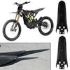 Motorcycles Carbon Fiber Pattern Rear Mudguard Lengthening Longer Tail Guard Universal For Surron Light Bee X S Dirt Bike J0W3