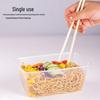 100 Pairs Individually Wrapped Disposable Bamboo Chopsticks