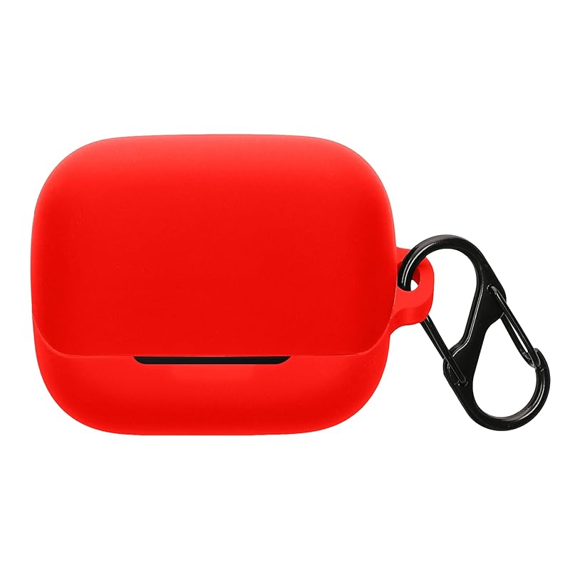 

kwmobile earphone case Anker Soundcore K20i compatible case - wireless earphones silicon Fall prevention red