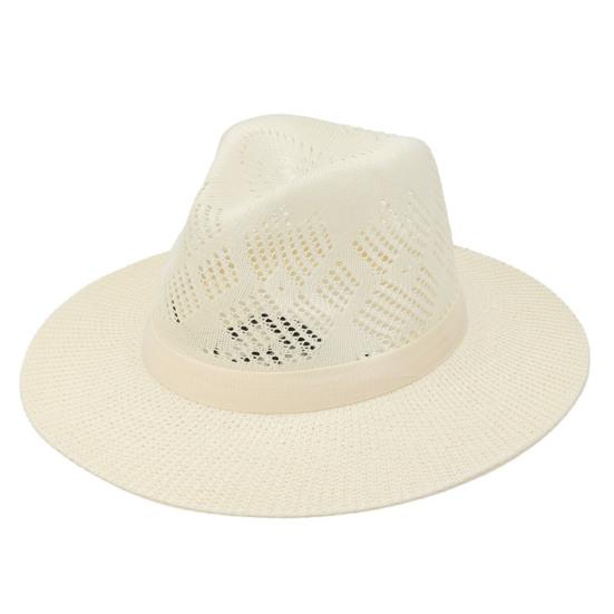 Fisherman Hat Breathable Sunscreen Hollow Out Men Wide Brim Fisherman Hat Climbing Hat белый