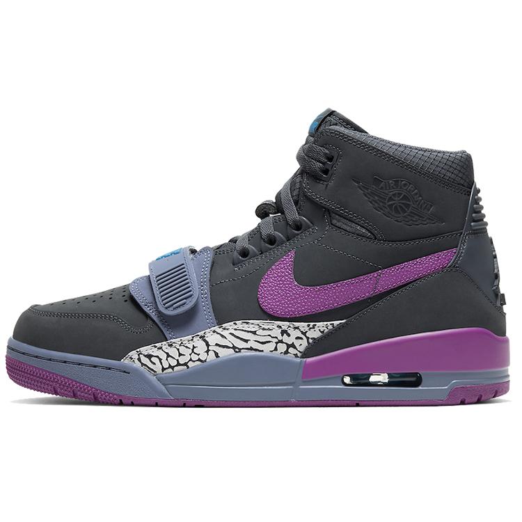 New JORDAN Legacy 312 Dark Grey Purple AV3922-005