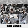 Professional Steel 14mm/17mm/19mm Fuels Injector Wrench Spanner Tool for Garage & Home Use Comfortable Ergonomic Handle