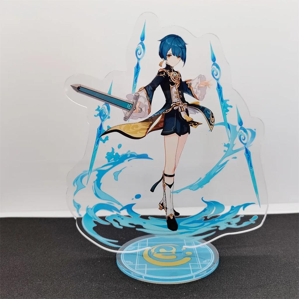 Anime Wanderer Faruzan Cyno Nahida Acrylic Stand Keychain Vertical Creative Desktop Ornament Game Accessories
