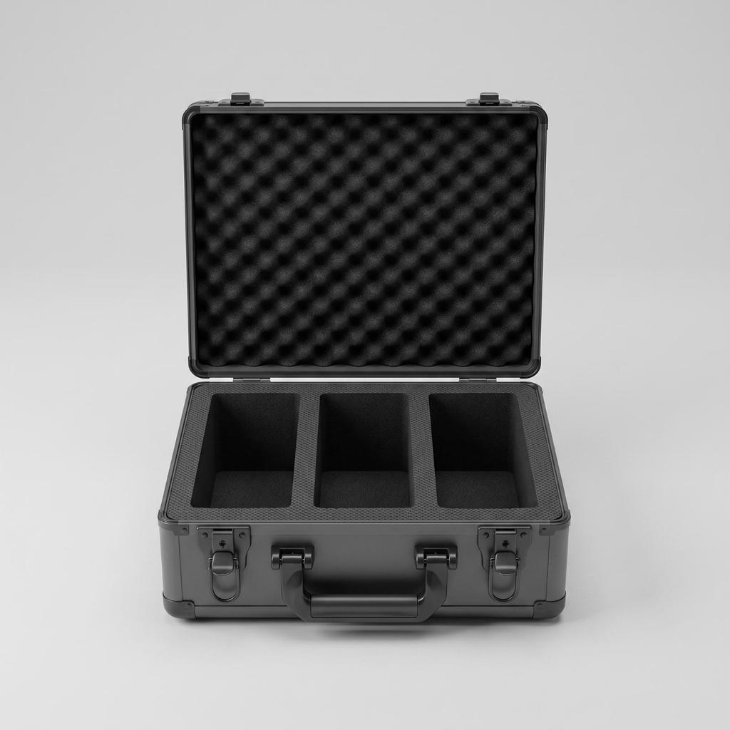 Rigid Carrying Container with Foam Sturdy for Technicians