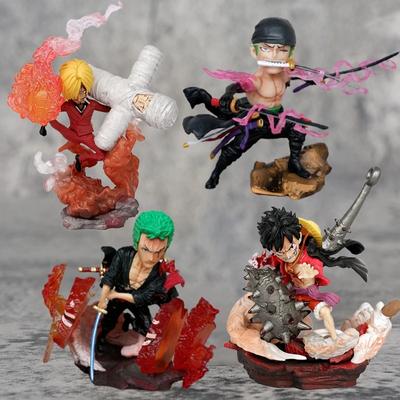 G5 Luffy Onishima Sanji Bandage Roronoa Zoro Model Doll Toy Cartoon Desktop Collection Gifts