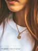 [Aloha Lokahi] Hawaiian Jewelry Necklace, Surgical Stainless Steel, Heart, Natural Sapphire, Fish Hook, Plumeria, Scroll, Figaro Chain (2mm Stainless