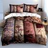 Books and Floral Designs. Bedding Sets Duvet Cover Sets Duvet Covers Pillowcases(1 * Duvet Cover 2 * Pillowcases Without Duvet Insert)