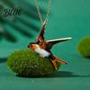 Brooch Accessory Pin Colorful Enamel Swallow Design Sweaters Bag Necklace