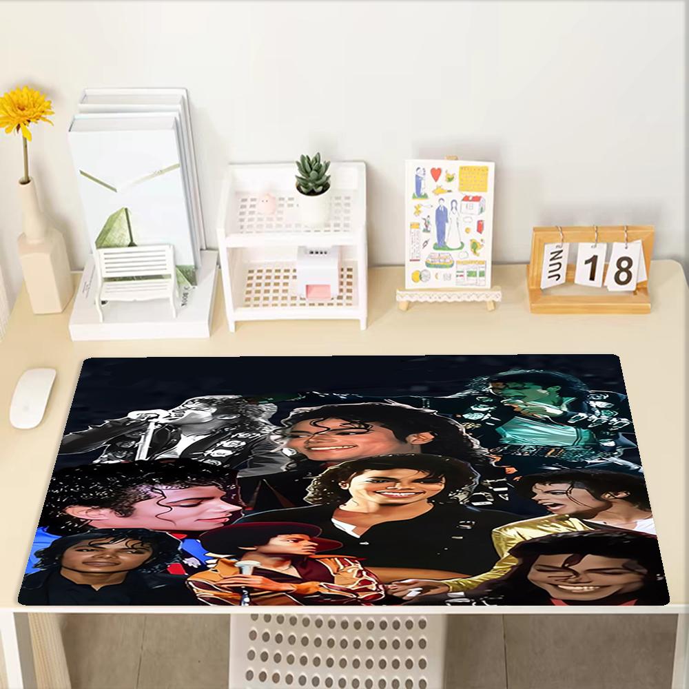 Michael Jackson Theme Mouse Pad, Non Slip Rubber Base, Multifunctional Office & Home Decor, Perfect for Workspace Personalization.