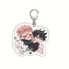 Anime Jujutsu Kaisen Acrylic Keychain Gojo Satoru Game Merchandise Accessories Pendant Creative 2D Cosplay Gift Collection