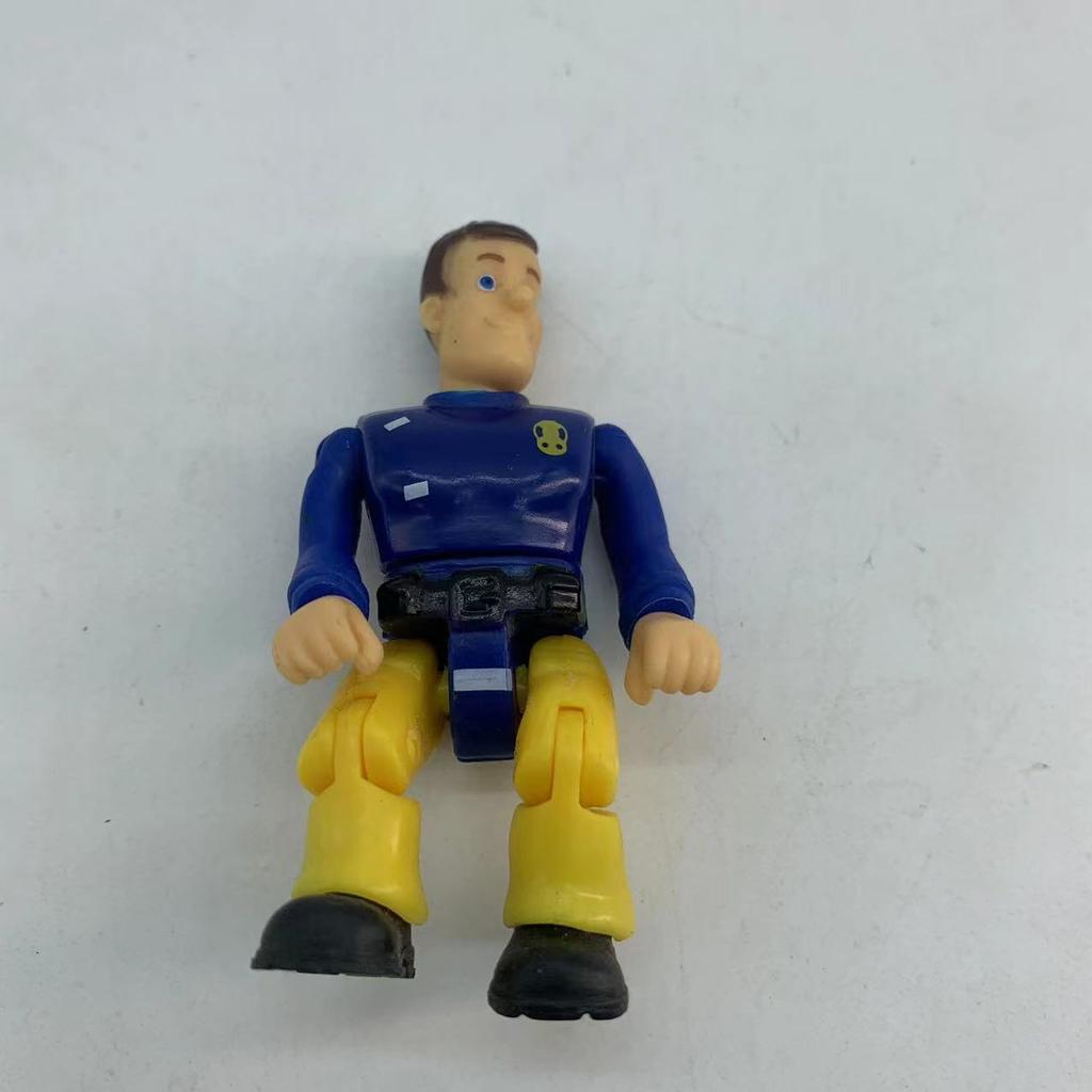 1Pcs Fireman Sam Character Colletion Model Figures Cartoon Joint Movable Firewoman Male Female Action Figuras Playthings Designed for Children
