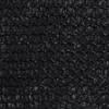 VidaXL Shade Sail 160 G-m² Black 3.6x3.6x3.6 M HDPE