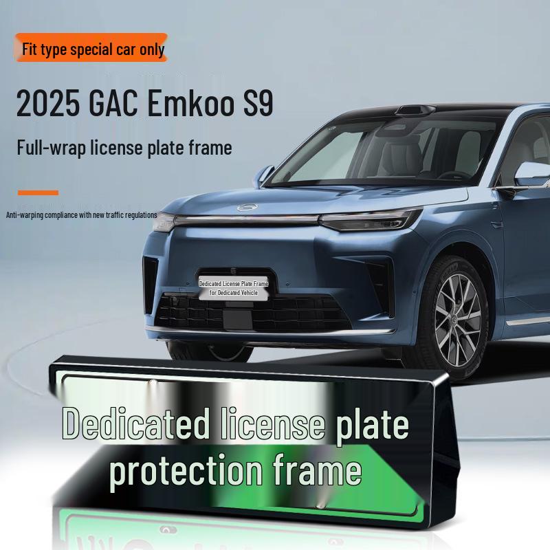 2025 Trumpchi S9 Vollabdeckung Neuer Energielizenzhalter, Konform mit den neuen Grünen Kennzeichenvorschriften.