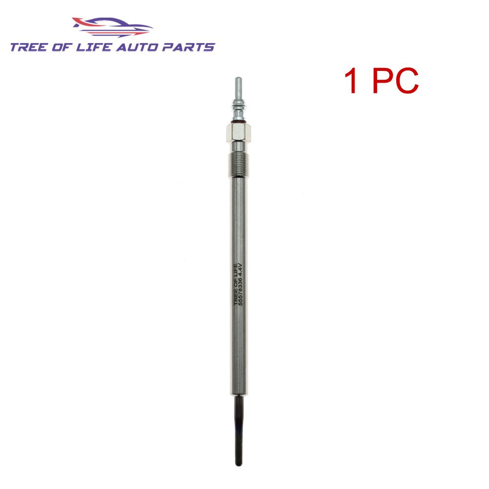 1/2/4X New Heater Glow Plugs 4.4V 55578336 For Opel ignia A B Zafira C Antara 2.0 CDTI B20DTH Engine Dual Core 55 578 336