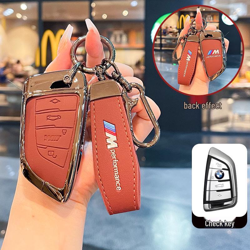 BMW Key Cover: Fits 1, 2, 3, 5 Series; I3, X1, X3, X5, iX3 Models with Blade Buckle