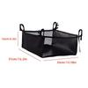 Wheelchair Under Seat Storage Carrier Elderly Rollator Mesh Organizer Bag Trolley Wheelchair Seat Storage Bag 35*31*16cm 600D