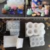 Crystal Epoxy Resin Mold Earrings Pendants Casting Silicone Mould DIY Crafts