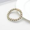 High-Elastic Embroidery Thread Hair Tie for Women - Twisted Ponytail Holder