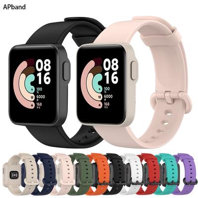 Silicone Strap For Xiaomi Mi Watch Lite Band Global Version Replacement Watchband Bracelet Redmi Watch Mi Watch Lite 2