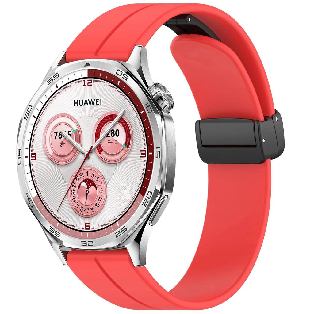 20 22mm Magnetic buckle Strap for Huawei Watch GT6/5/4/GT6 Pro 4 3 2 46mm Silicone Bracelet for Amazfit Balance 2/GTR/GTS 4 Band