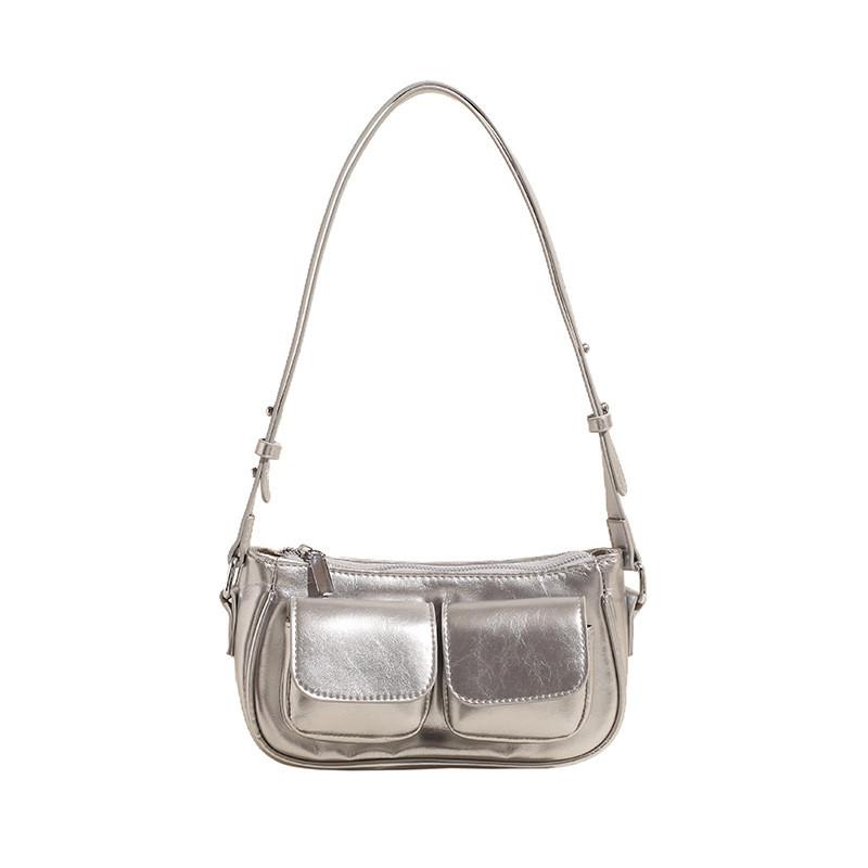 Ielgy Underarm Bag All-Match Fashion High-End Western Style Ladies One-Shoulder Cross-Body Small