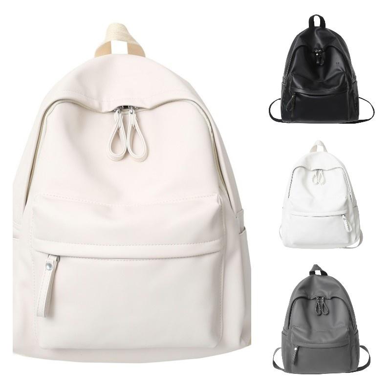 Trendy Korean Version School Bag For Girls Ideal For High School And College Students With Spacious Interior And Zipper Closure