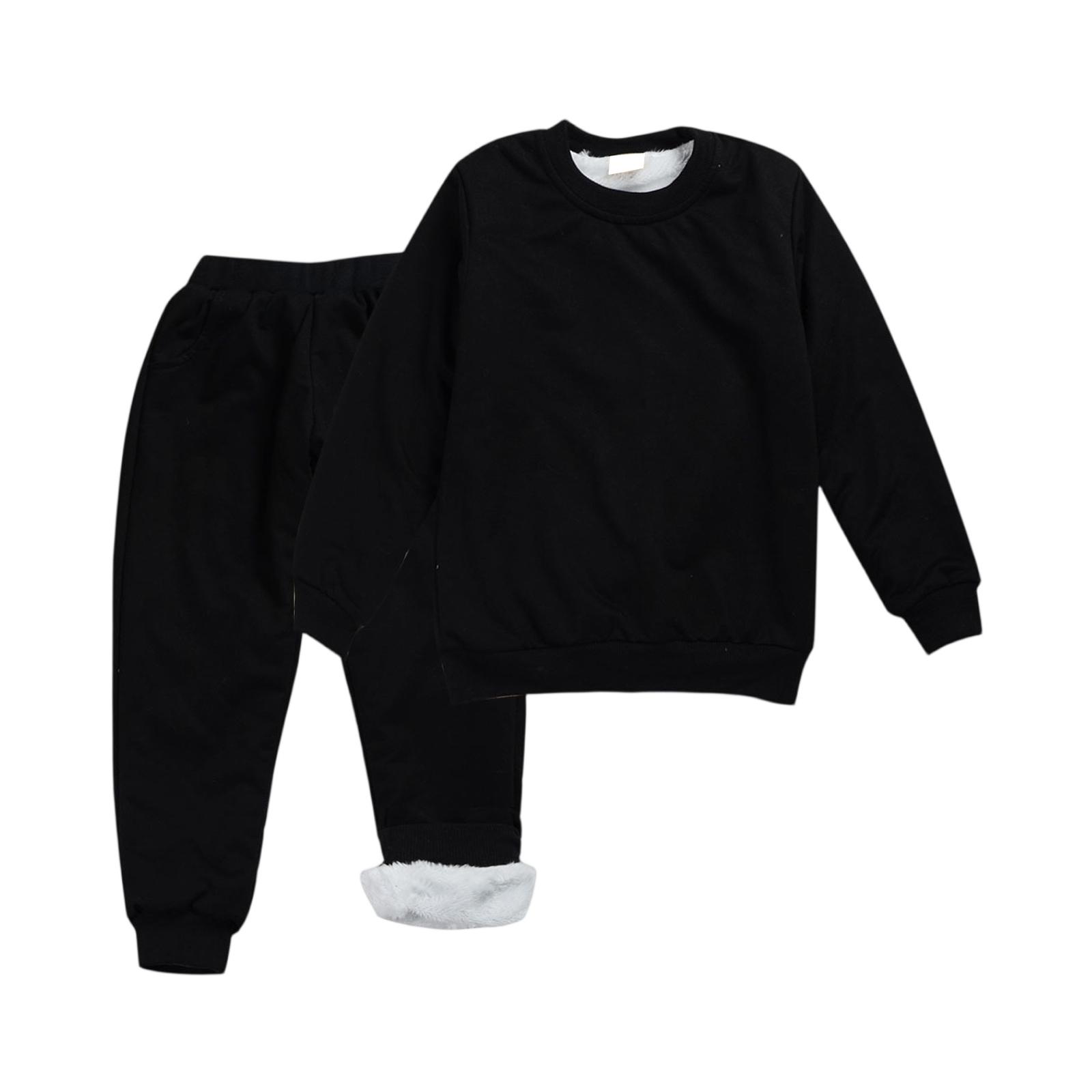 

Girls 2-Piece Set - Color Jacket & Pants 150 чорний