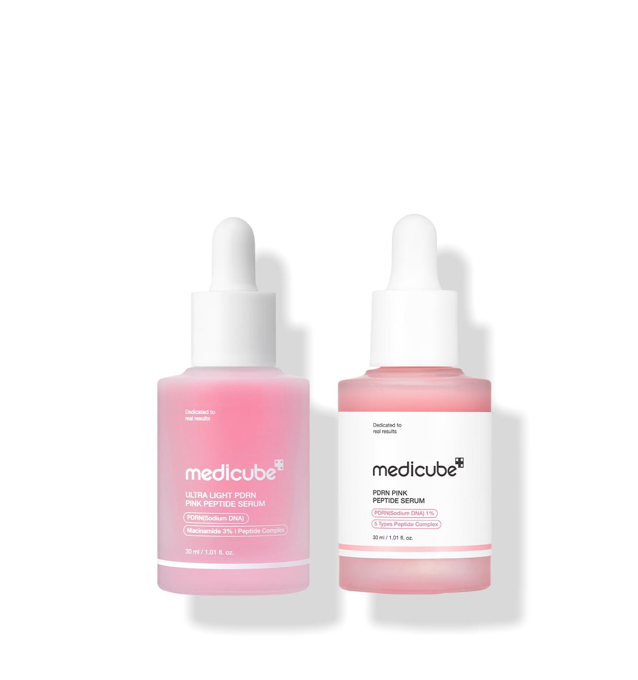 SOME BY MI PDRN Toning Boosting Ampoule 2-Piece Set Brightening & Skin Revitalizing Skincare Set