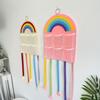 Children Hair Clips Bows Headbands Ties Organizer Hanging Storage Bag Room Decor