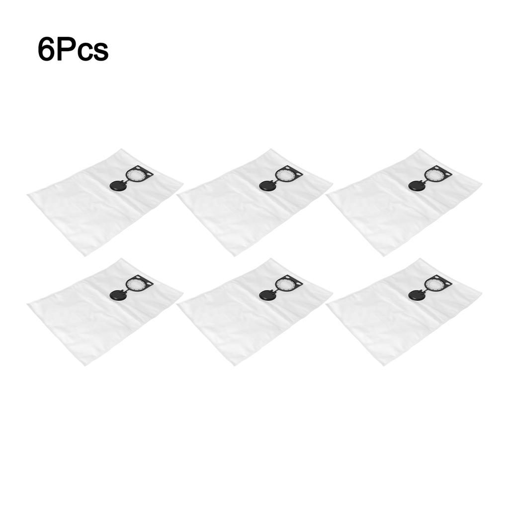 Non Woven Fabric Vacuum Cleaner Dust Bags Compatible with For Bosch GAS 25 L SFC Available in Sets of Six or Twelve