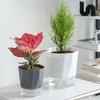 Self Watering Hydroponic Planter with Handle Potted Flower Pot Durable Soil Flower Pot